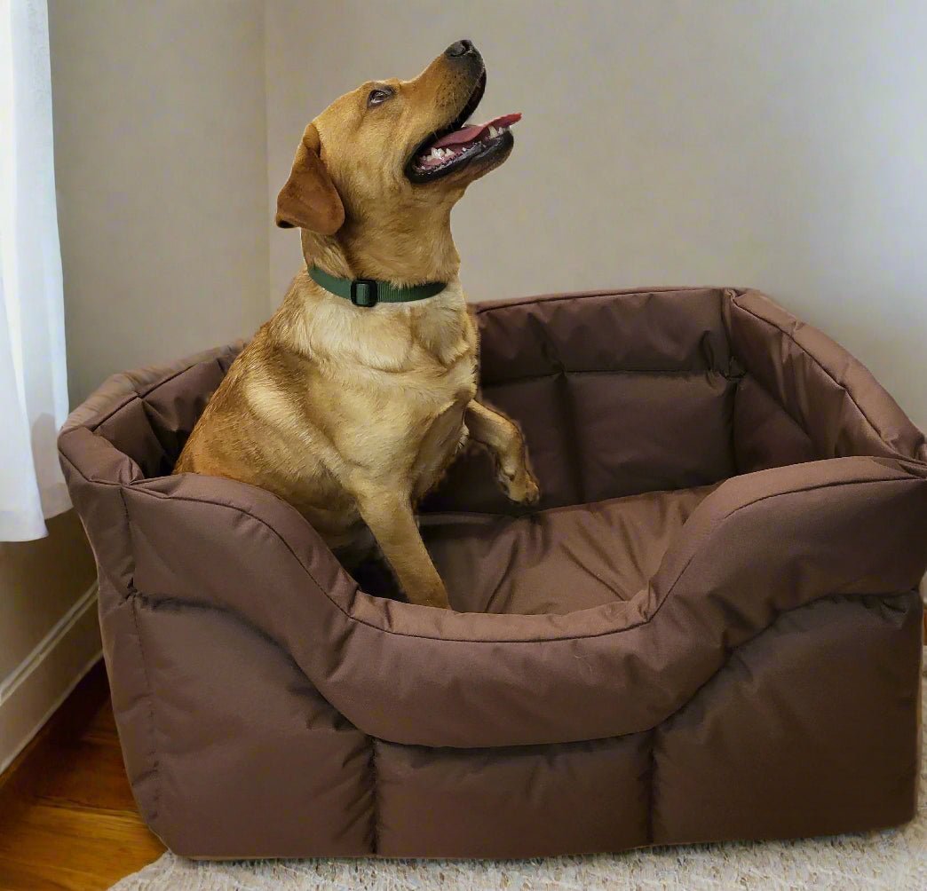 Country Dog Heavy Duty Rectangular High Sided Waterproof Dog Beds - Chartley Chucks