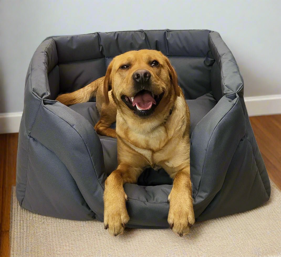 Country Dog Heavy Duty Rectangular High Sided Waterproof Dog Beds - Chartley Chucks