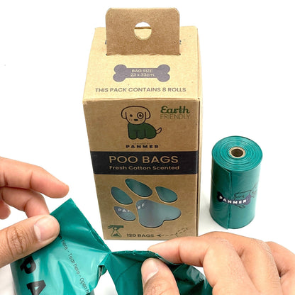 Dog Poo Bags - PCR (270 Bags) - Chartley Chucks