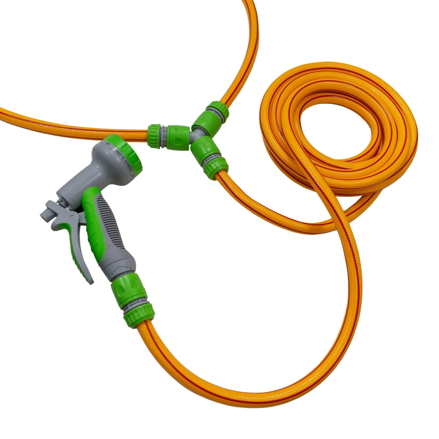 Dog Shower Mix Hot/Cold Water Yellow/Lime - Chartley Chucks