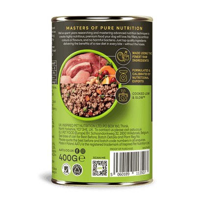 Duck & Turkey Wet Dog Food - Chartley Chucks