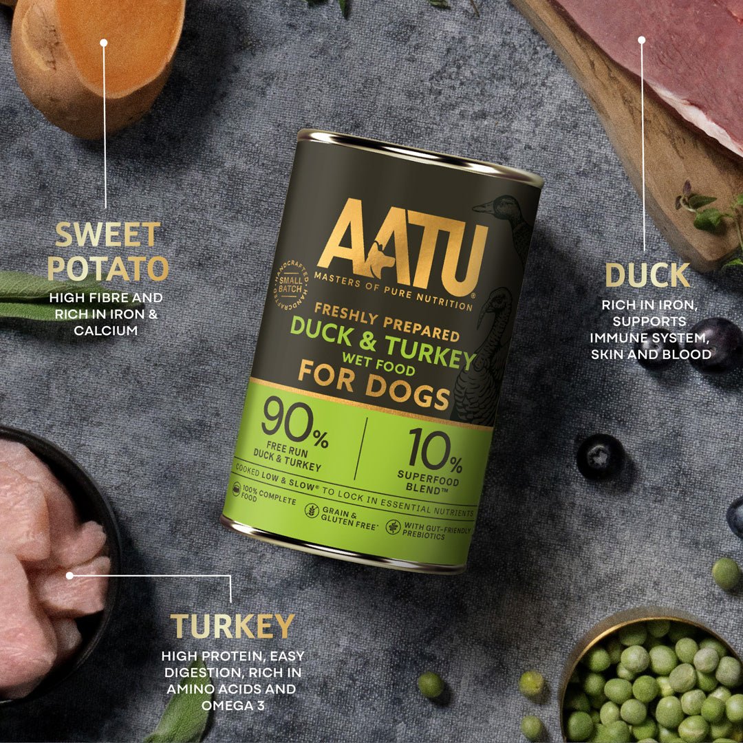 Duck & Turkey Wet Dog Food - Chartley Chucks