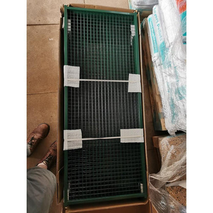 Easicoop 3m x 3m metal quality walk in Chicken run - Chartley Chucks