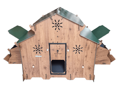 Easicoop Family 5XL - HPL Chicken house up to 28 large Birds - Chartley Chucks
