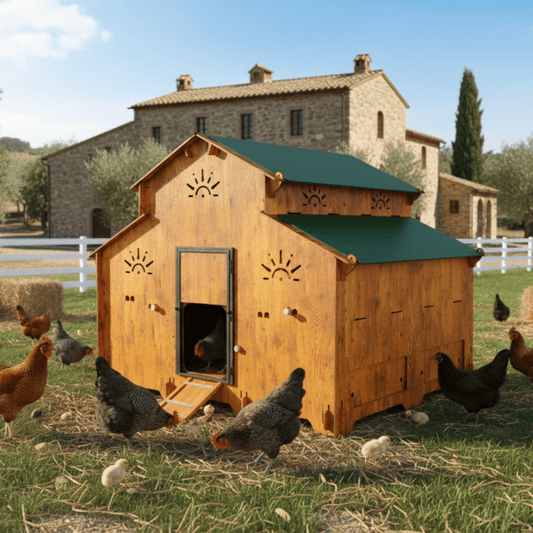 Easicoop Farm Plus 6XL modular expandable Chicken house 96 Large Birds - Chartley Chucks