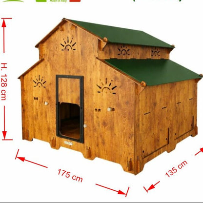 Easicoop Farm Plus 6XL modular expandable Chicken house 96 Large Birds - Chartley Chucks