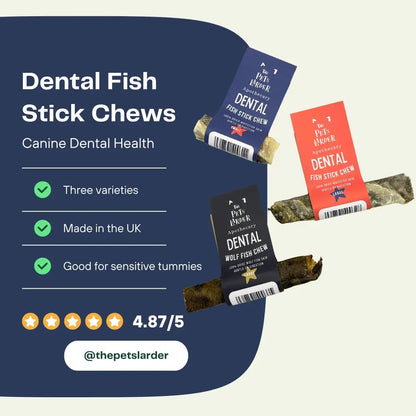Fish Stick Chew For Dogs - Chartley Chucks