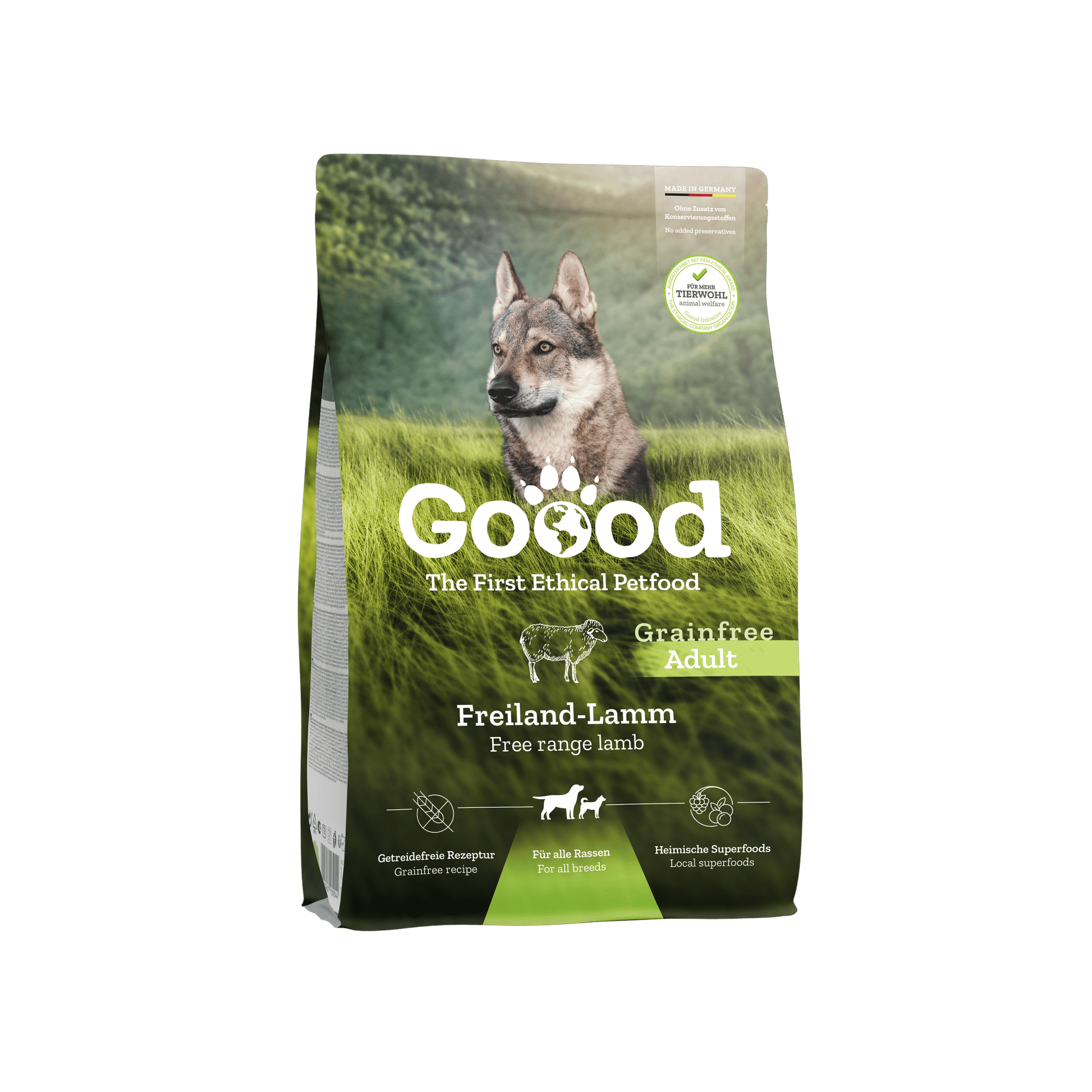 Free Range Lamb Dry Food for Adult Dogs - Chartley Chucks