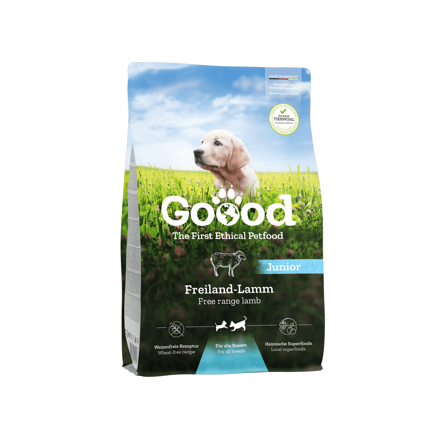 Free Range Lamb & Sustainable Trout Dry Food for Puppies - Chartley Chucks