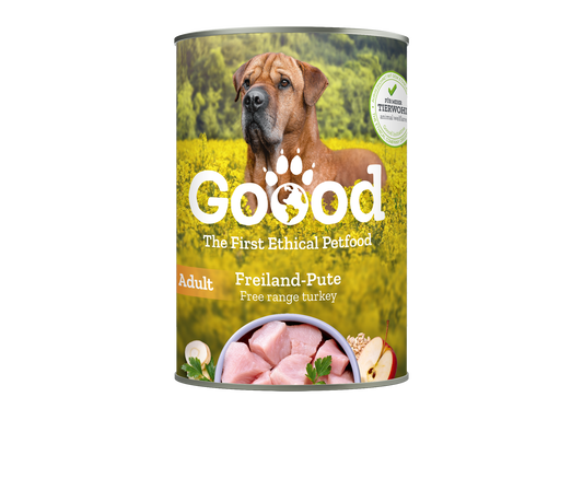 Free Range Turkey Wet Food for Adult Dogs - Chartley Chucks