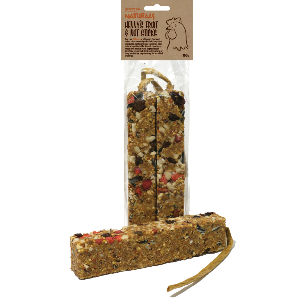 HENNY'S FRUIT & NUT STICK 150G