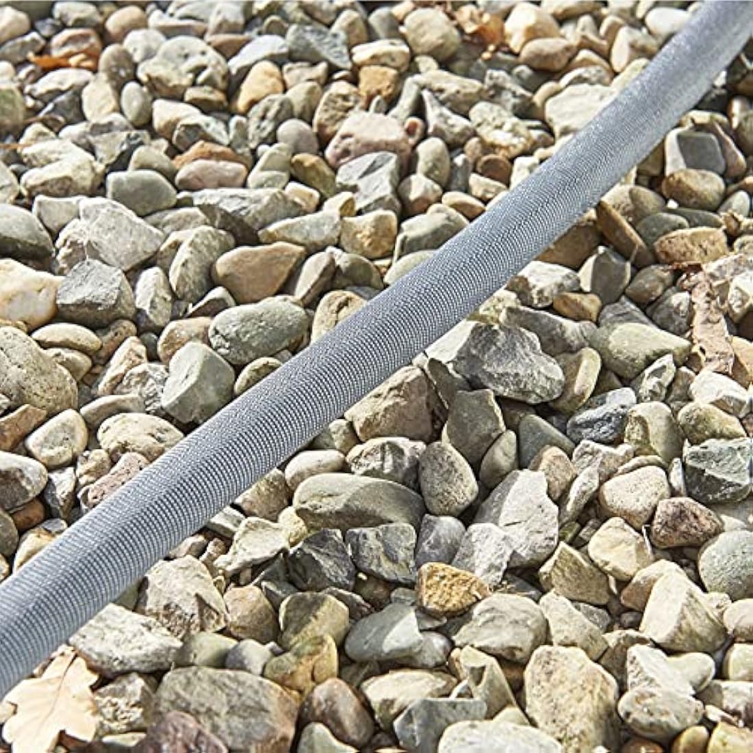 HOZELOCK - Hybrid Watering Hose Tuffhoze 25 m : Extremely Flexible, Tuff - Fibre Woven Technology, Suitable for High - pressure Cleaners (40 bar), Durable hose: Ready to Use [8125 8000] Grey - Chartley Chucks