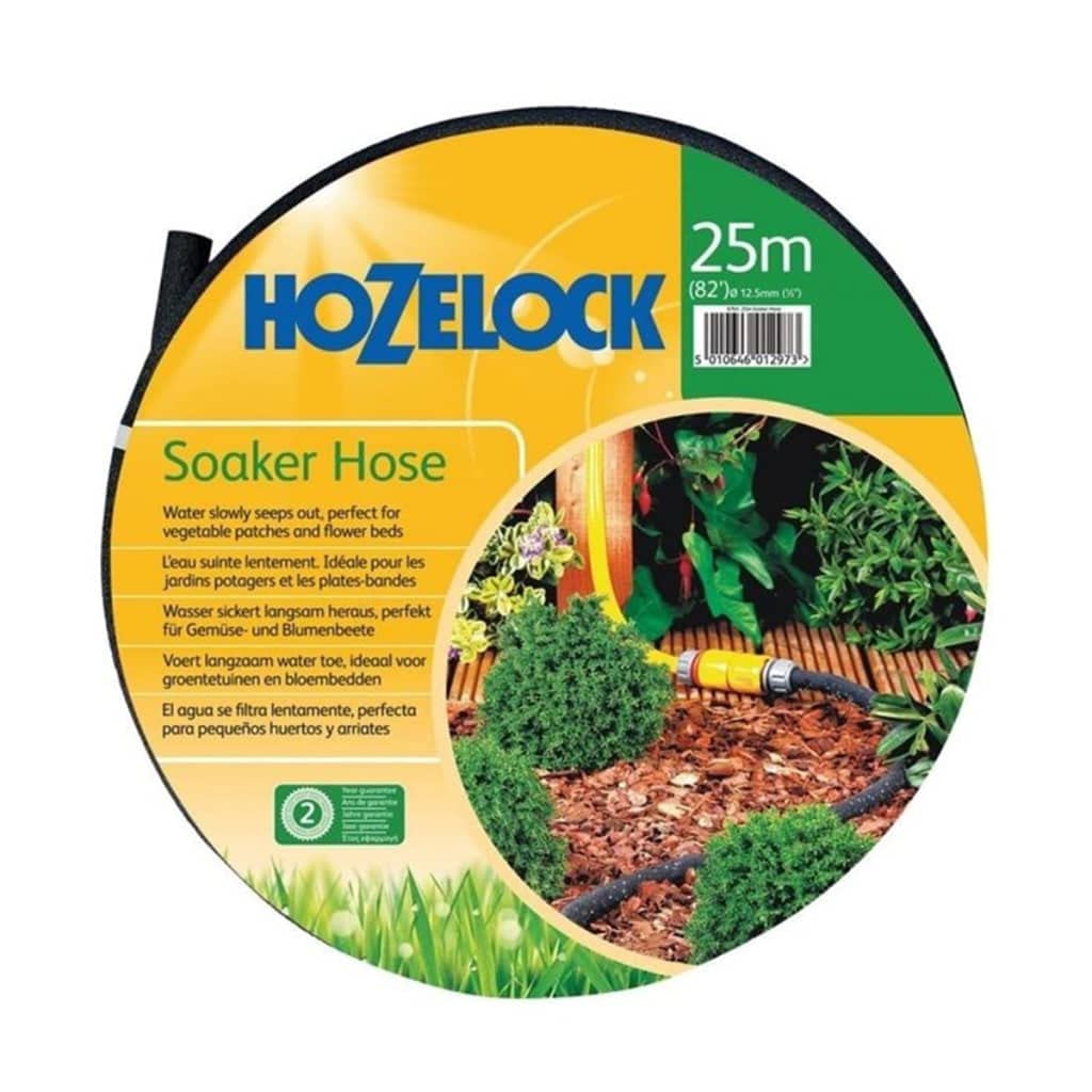 HOZELOCK - Porous Hose 25 m : Microporous Hose for Economical Watering, Without Wasting Water. Ideal for Flowerbeds, Vegetable Gardens and - Chartley Chucks
