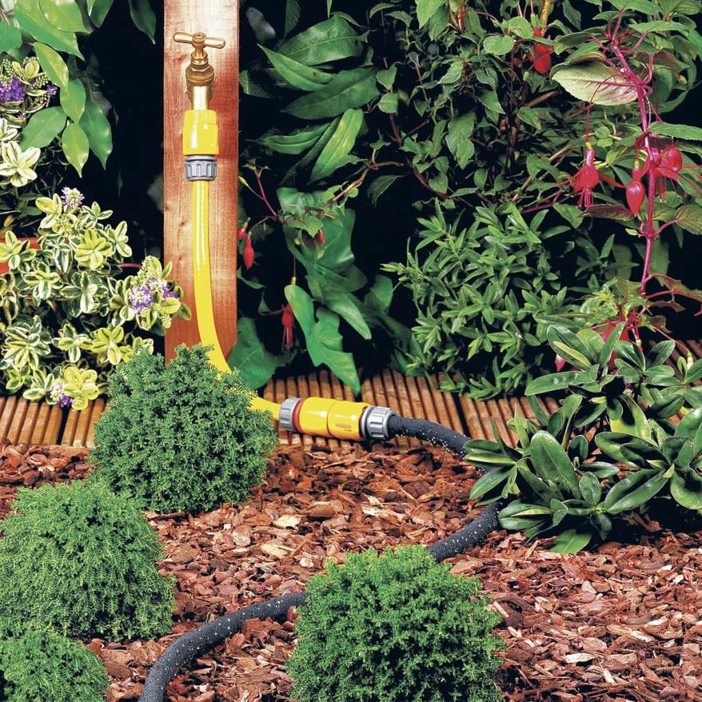 HOZELOCK - Porous Hose 25 m : Microporous Hose for Economical Watering, Without Wasting Water. Ideal for Flowerbeds, Vegetable Gardens and - Chartley Chucks