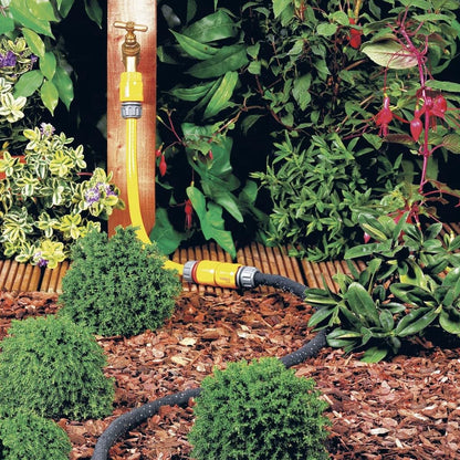 HOZELOCK - Porous Hose 25 m : Microporous Hose for Economical Watering, Without Wasting Water. Ideal for Flowerbeds, Vegetable Gardens and - Chartley Chucks