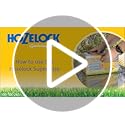 HOZELOCK - Superhoze Expanding Hose 15 m : Flexible Hose, Stretches up to 3x Original Length | With 2 Aquastop Fittings for a Watertight Connection: Ready to Use [8215A1240] - Chartley Chucks