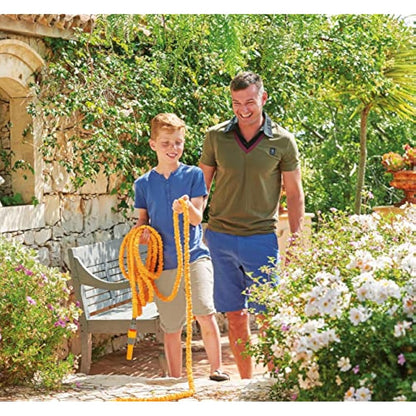 HOZELOCK - Superhoze Expanding Hose 15 m : Flexible Hose, Stretches up to 3x Original Length | With 2 Aquastop Fittings for a Watertight Connection: Ready to Use [8215A1240] - Chartley Chucks