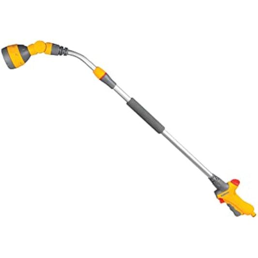 HOZELOCK - Telescopic Watering Lance Plus 140 : Ideal for Watering Plants at Different Heights, Ergonomic 140 cm Telescopic Wand, Adjustable Multi - jet Head: 7 Spray Patterns [2699 0000] - Chartley Chucks