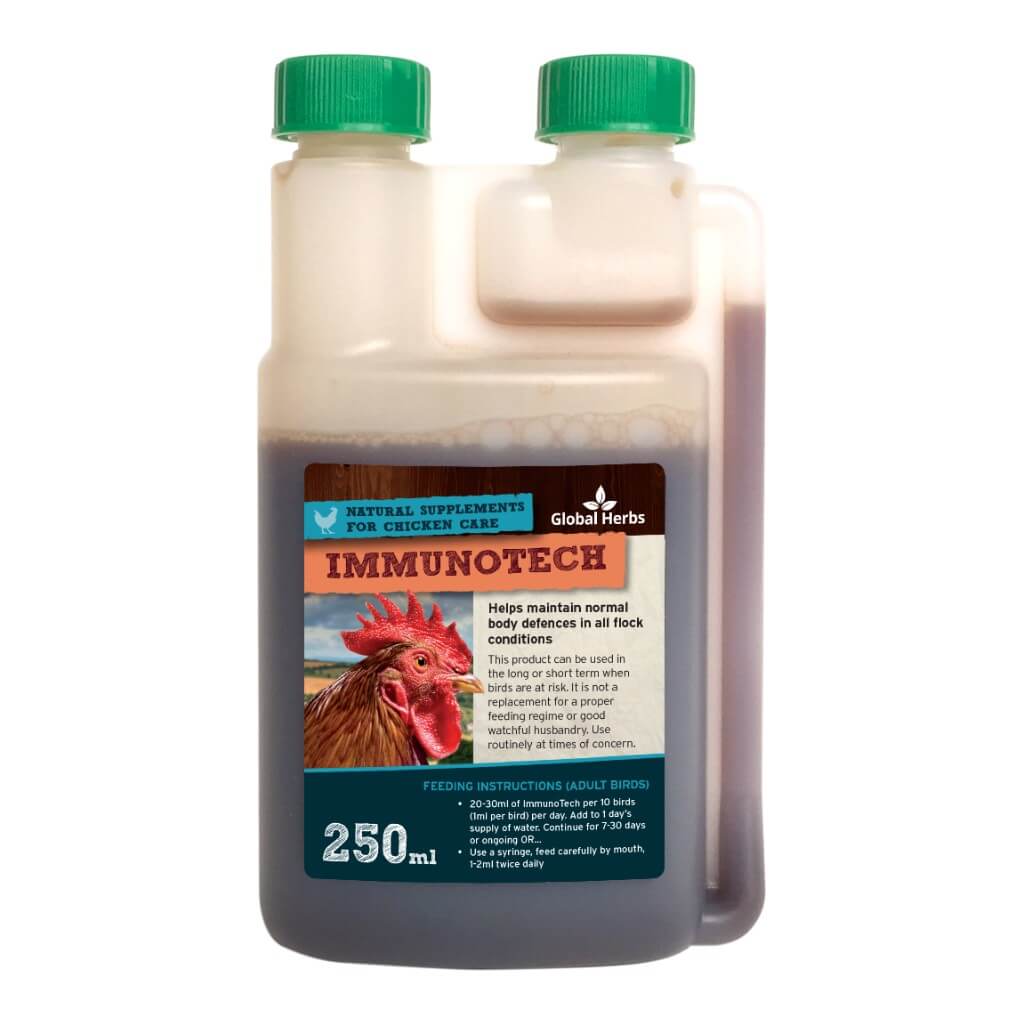 Immunotech 250ml - For Chickens - Chartley Chucks