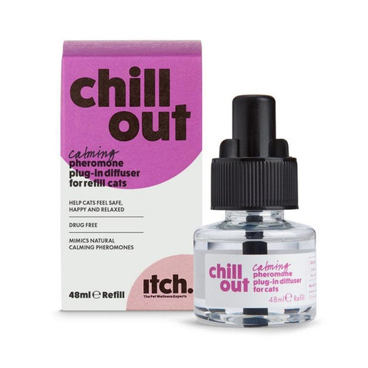 Itch Chill Out Calming Pheromone 30 Day Refill for Cats 48ml - Chartley Chucks