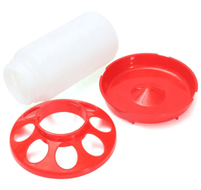 Jar Poultry / Chicken Feeder or Drinker - Chartley Chucks