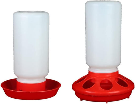 Jar Poultry / Chicken Feeder or Drinker - Chartley Chucks