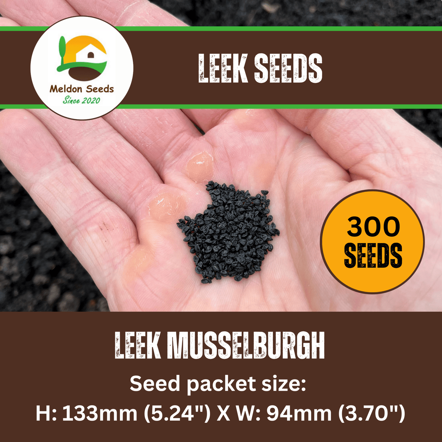 Leek Musselburgh 300 Seeds - Chartley Chucks