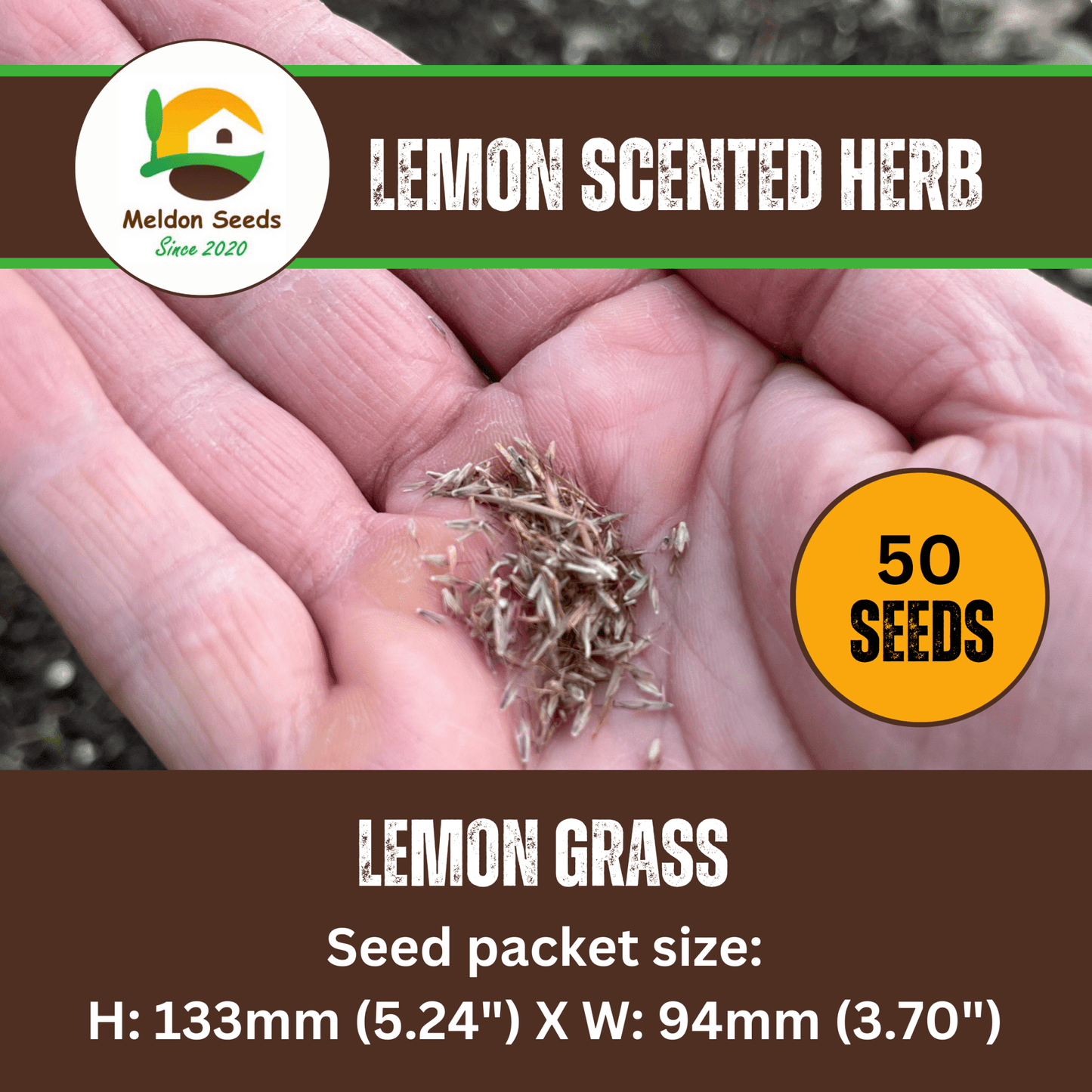 Lemon Grass 50 Seeds - Chartley Chucks