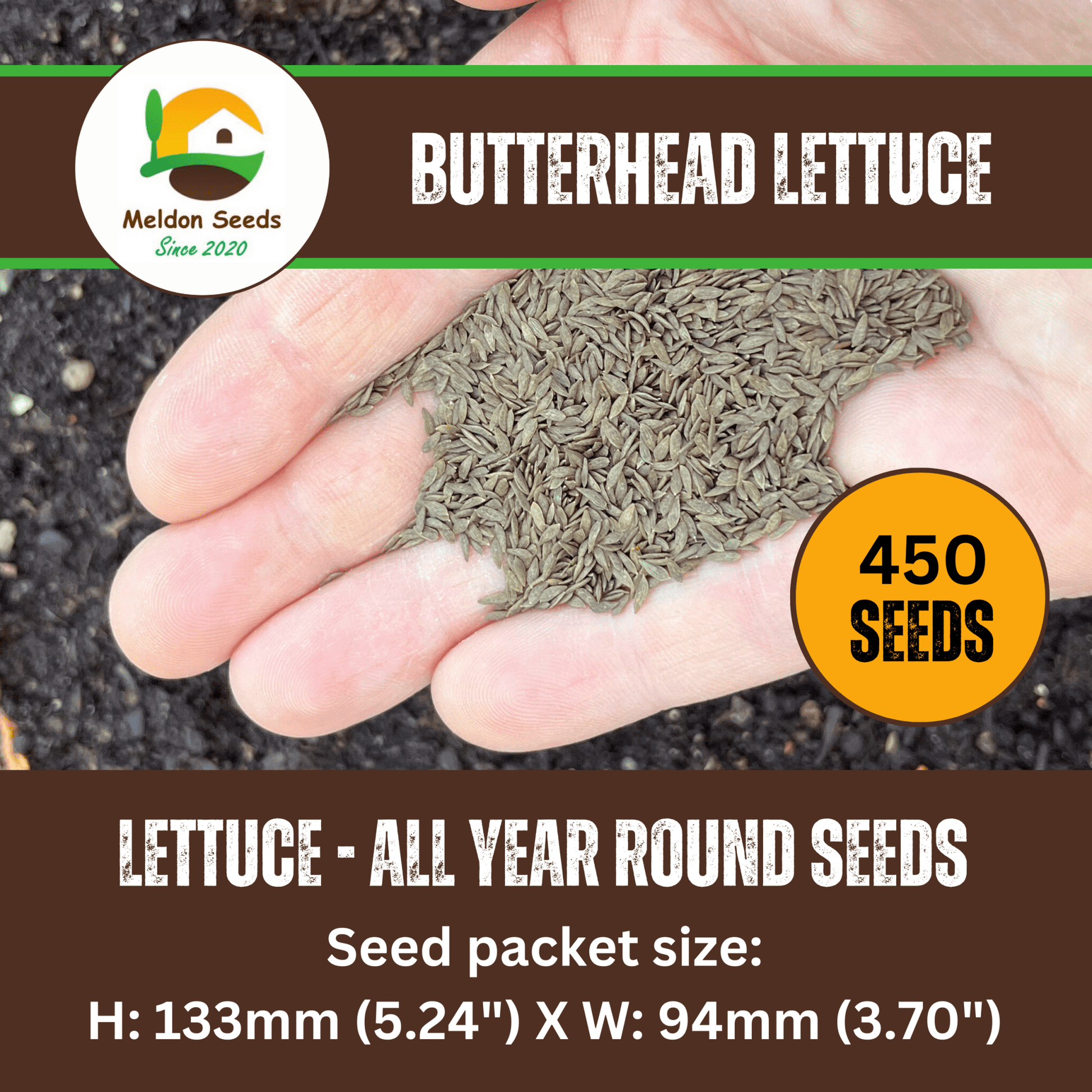 Lettuce All Year Round 450 Seeds - Chartley Chucks