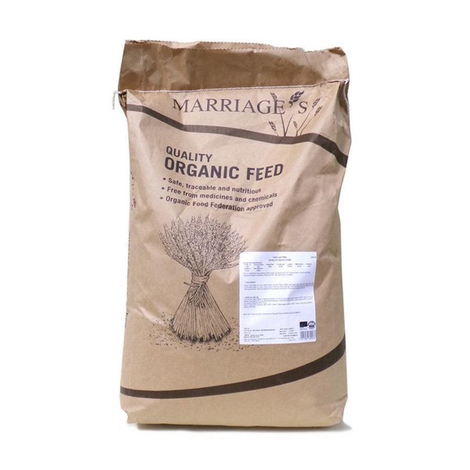 Marriages Organic Layers Pellets 20kg - Chartley Chucks