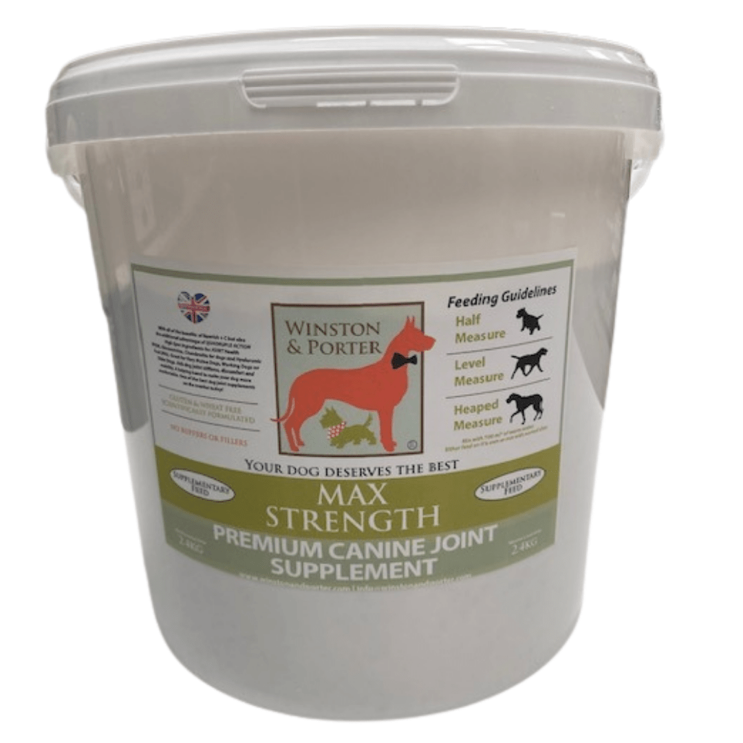 Max Strength Premium Canine Joint Supplement - Adult Working & Performance From - Chartley Chucks