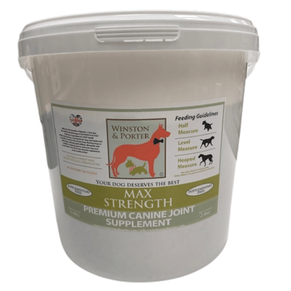 Max Strength Premium Canine Joint Supplement - Adult Working & Performance From - Chartley Chucks
