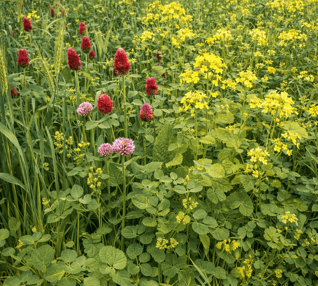 Meldon Seeds – Autumn and Winter Green Manure Mix - 1kg - Chartley Chucks
