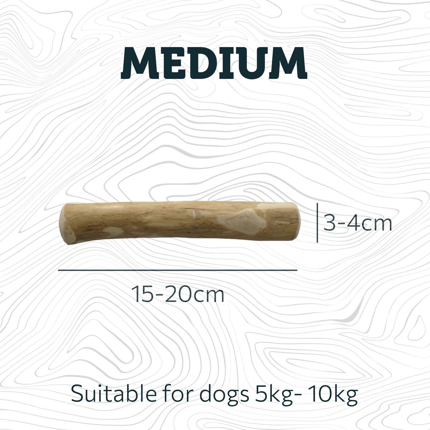 Natural Coffee Wood Dog Chews - Chartley Chucks