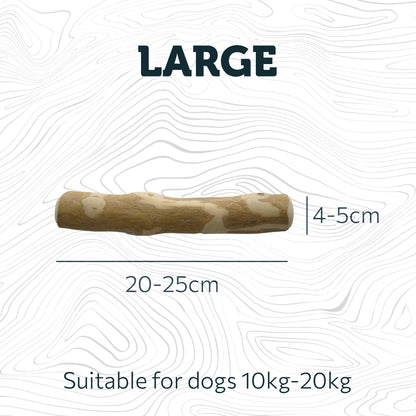 Natural Coffee Wood Dog Chews - Chartley Chucks