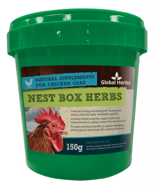 Nest Box Herbs 150g - For Chickens - Global Herbs - Chartley Chucks
