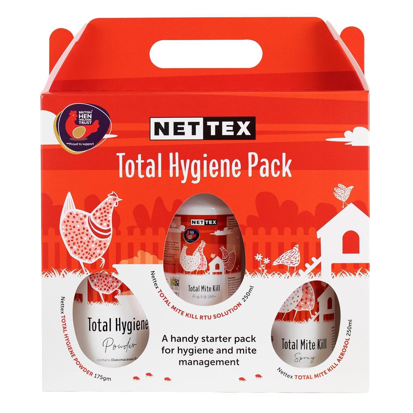 Net - Tex Poultry Total Hygiene Trial Pack - Chartley Chucks