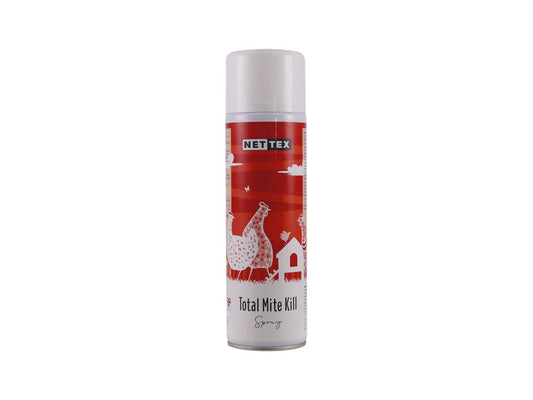 NETTEX TOTAL MITE KILL SPRAY (AEROSOL) - Chartley Chucks