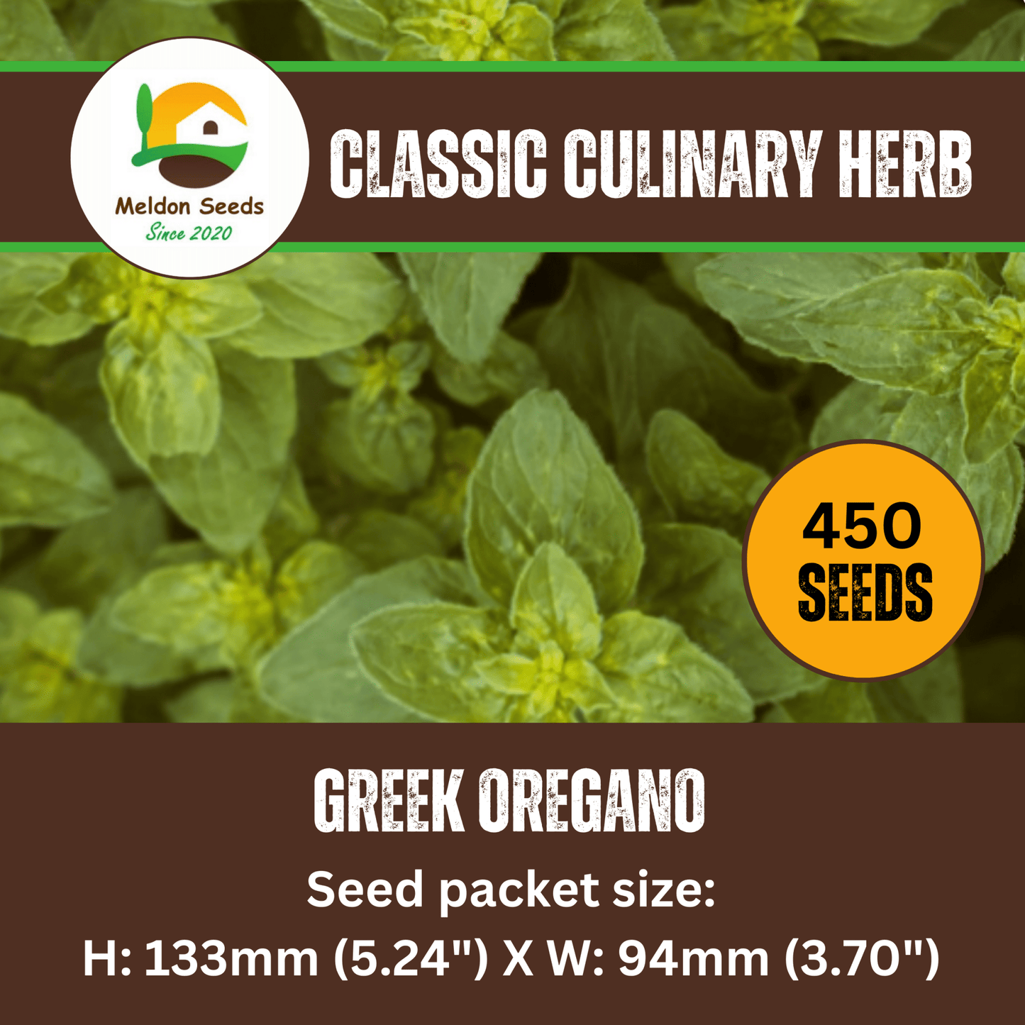 Oregano Greek 450 Seeds - Chartley Chucks