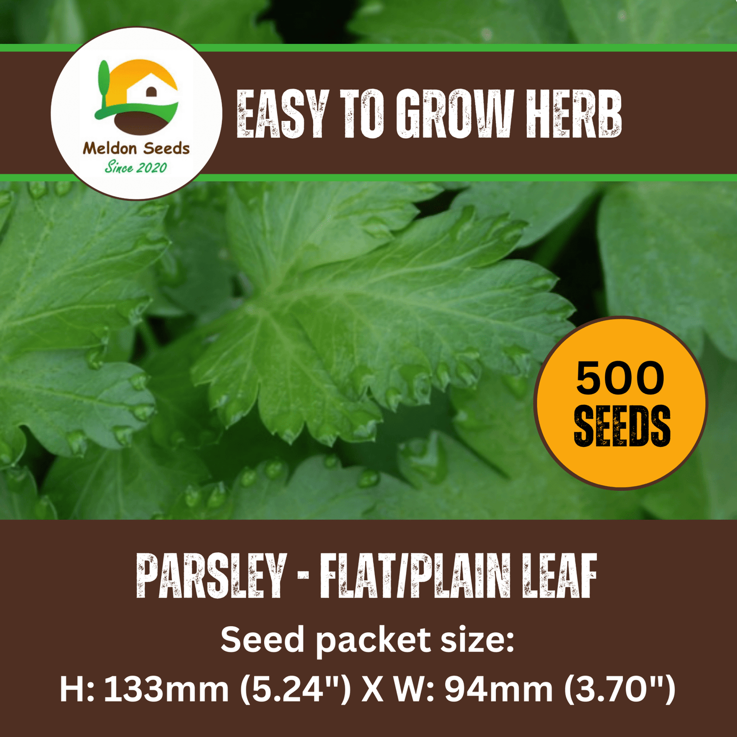 Parsley Plain/French 400 Seeds - Chartley Chucks