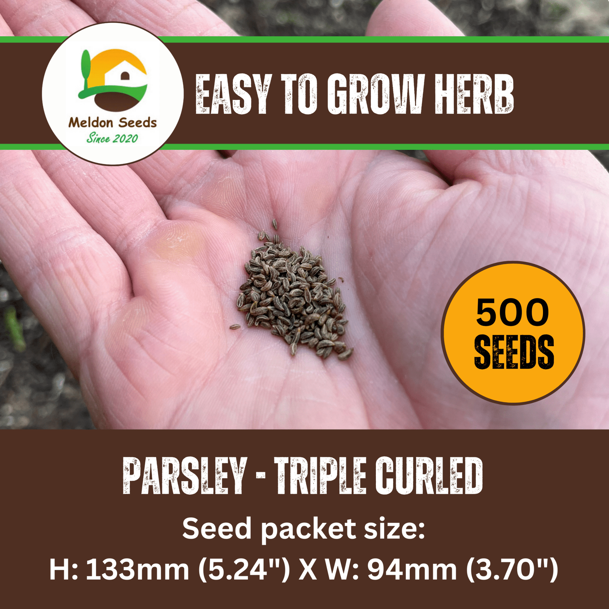 Parsley Triple Curled 500 Seeds - Chartley Chucks