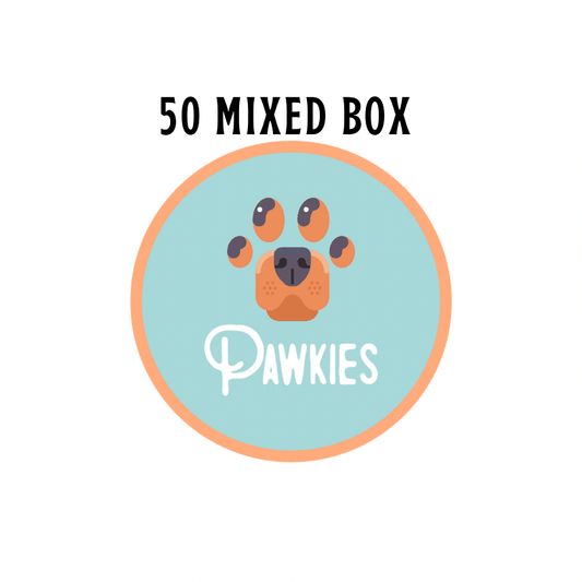 Pawkies Raw - Mixed Bundle (50 Rolls) - Chartley Chucks