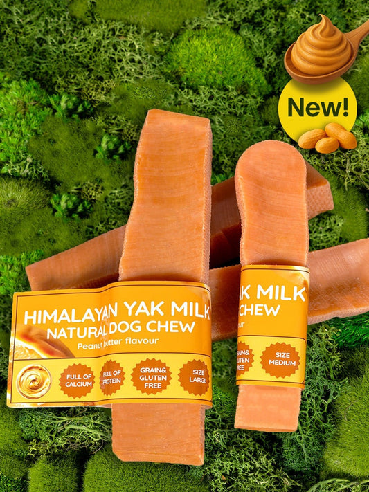 Peanut Butter Yak Dog Chew - Chartley Chucks