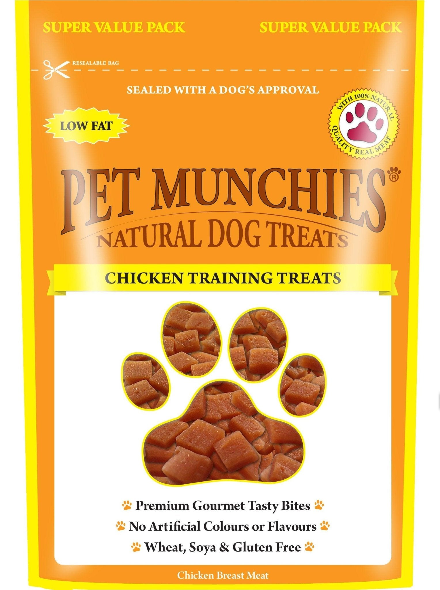 Pet Munchies Training Treat Chckn 8x150g - Chartley Chucks
