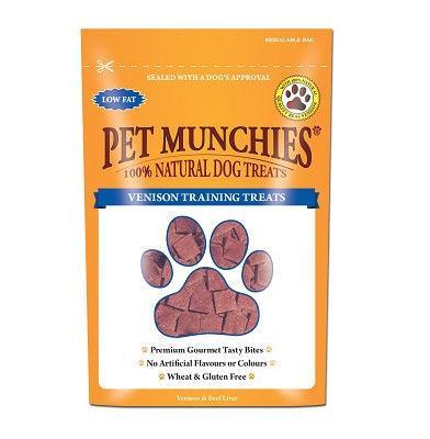 Pet Munchies Training Treat Venison8x50g - Chartley Chucks