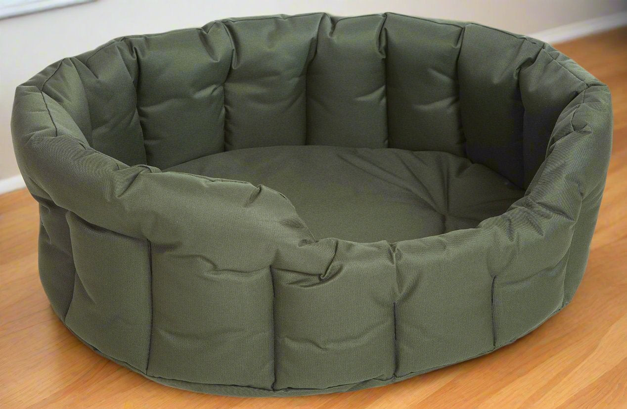 P&L Country Dog Tough Heavy Duty Oval High Sided Waterproof Dog Beds. - Chartley Chucks