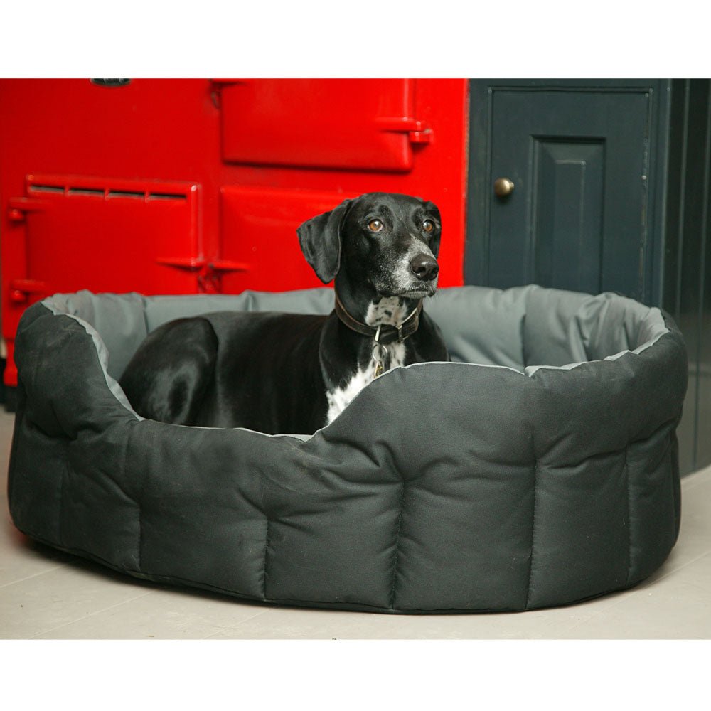 P&L Country Dog Tough Heavy Duty Oval High Sided Waterproof Dog Beds. - Chartley Chucks