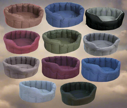 P&L Country Dog Tough Heavy Duty Oval High Sided Waterproof Dog Beds. - Chartley Chucks