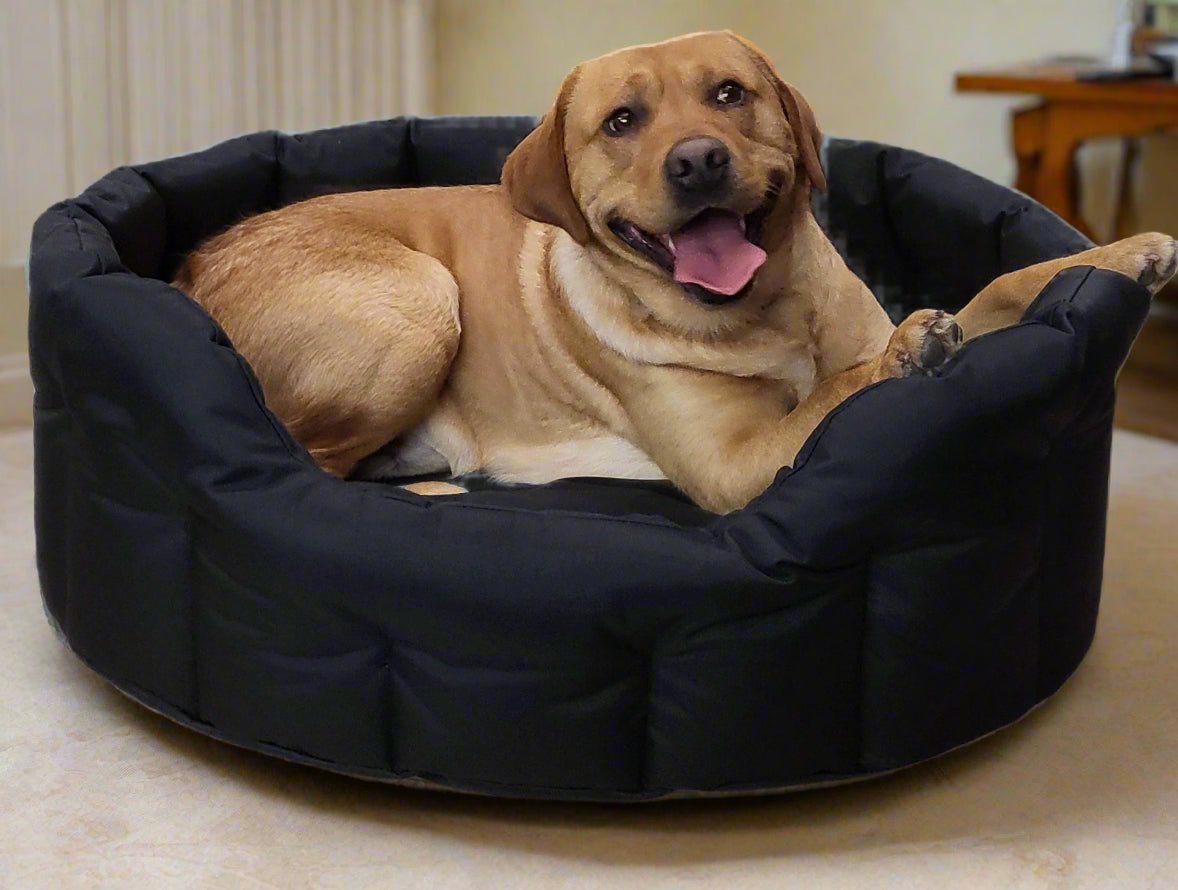 P&L Country Dog Tough Heavy Duty Oval High Sided Waterproof Dog Beds. - Chartley Chucks