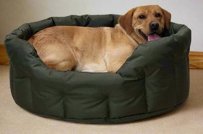 P&L Country Dog Tough Heavy Duty Oval High Sided Waterproof Dog Beds. - Chartley Chucks